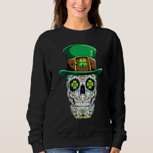 Socker Skalle St Patricks Day De Dödas Women Men T Shirt