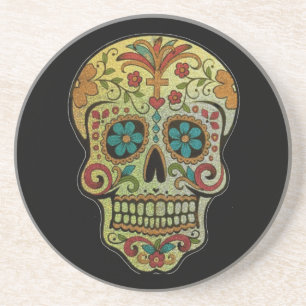 Socker Skull Art, Day of the dead Underlägg