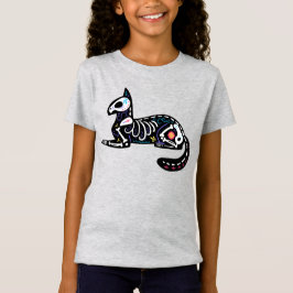 Socker Skull Calavera Cat II T Shirt