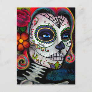 Socker Skull Candy Vykort