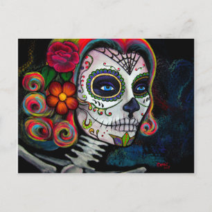 Socker Skull Candy Vykort