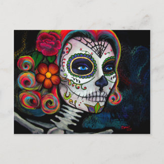 Socker Skull Candy Vykort