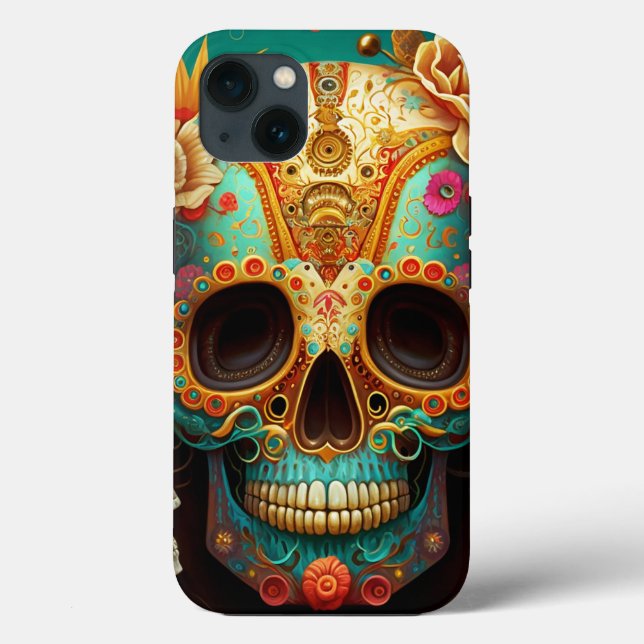 Socker Skull Day of the dead (Baksida)