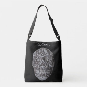 Socker Skull Day of the dead Thunder_Cove Axelväska