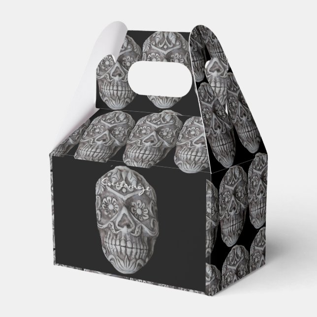 Socker Skull Day of the dead Thunder_Cove Presentaskar (Framsidan Sidan)