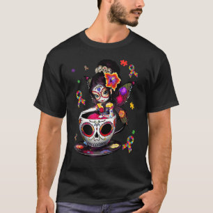 Socker Skull Fairy Figurine Itu2019s ska vara Diff T Shirt