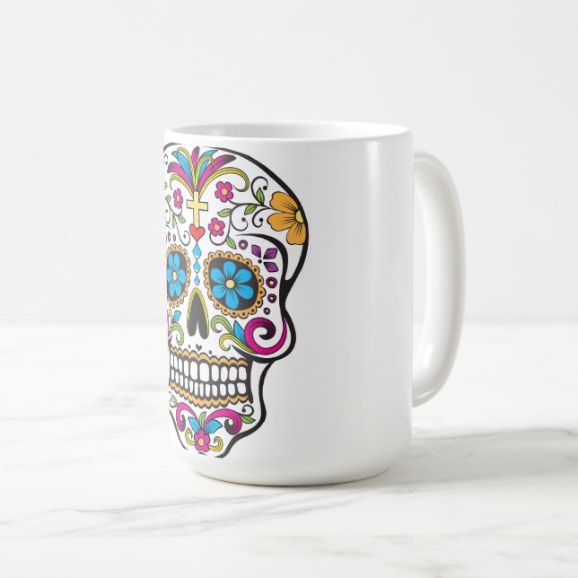 Socker Skull Kaffemugg (Framsida höger)