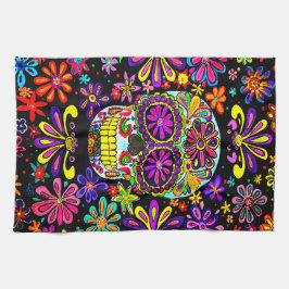 Socker Skull Kökshandduk