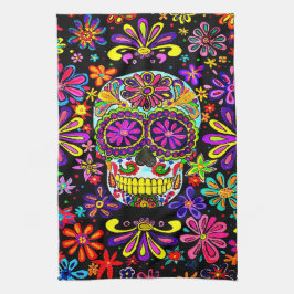Socker Skull Kökshandduk