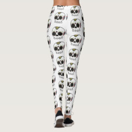 Socker SKULL Leggings