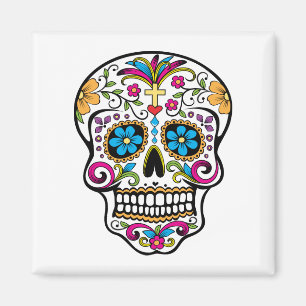 Socker Skull Magnet