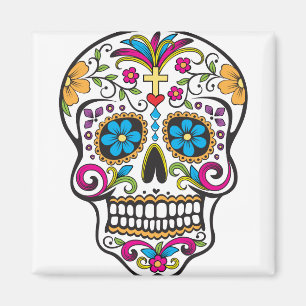 Socker Skull Magnet