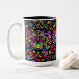 Socker Skull Mugg