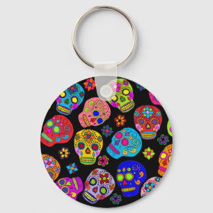 Socker Skull Nyckelring