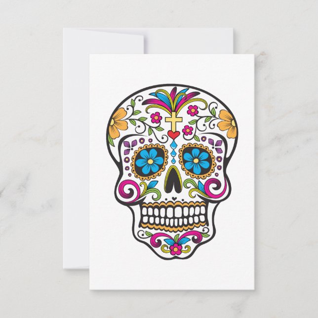 Socker Skull OSA Kort (Framsida)