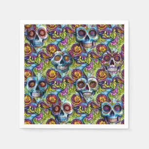 Socker Skull Pappersservett