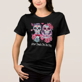 Socker Skull par T Shirt