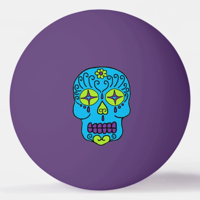 Socker Skull Pingisboll (Framsidan)