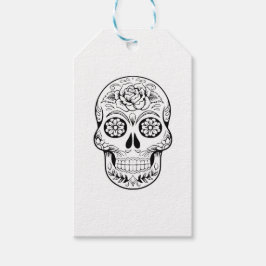 Socker Skull Presentetikett