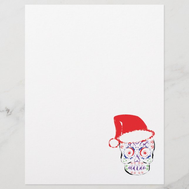 Socker Skull Santa (Framsida)