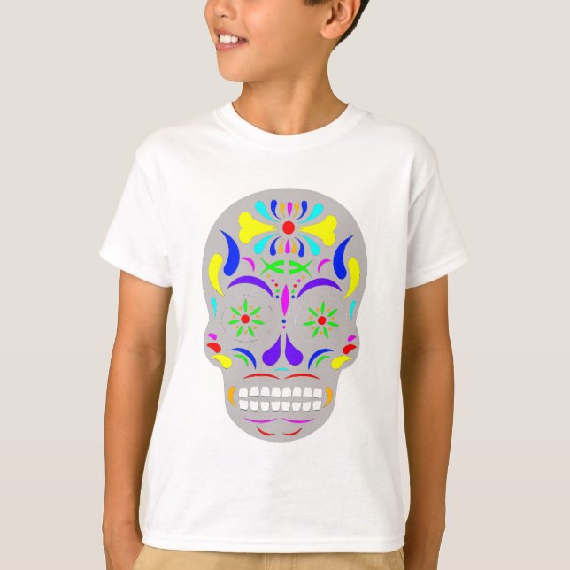 Socker Skull Tee Shirt (Framsida)