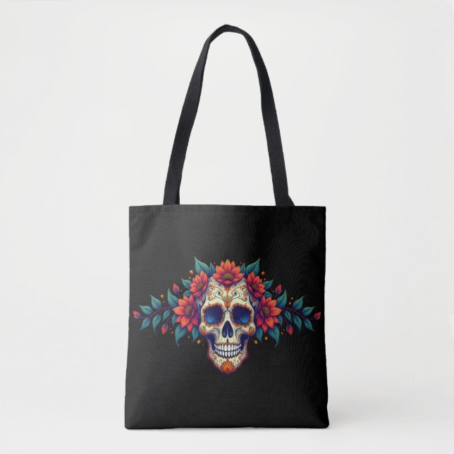 Socker Skull Tygkasse (Framsida)