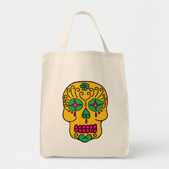 Socker Skull Tygkasse (Framsidan)
