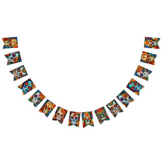 Socker Skull Vimplar (Alla)