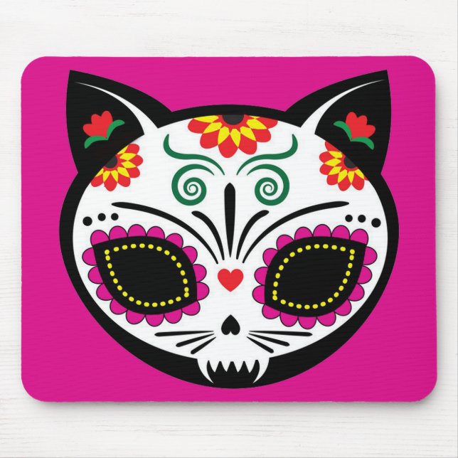 Socker Skullkatt, Dia de los Muertos #14 Musmatta (Framsidan)