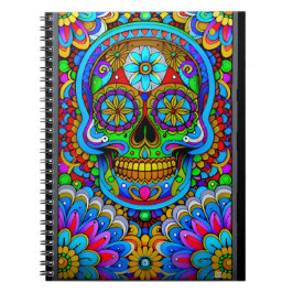 Socker Skullkonst - Spektrum Anteckningsbok