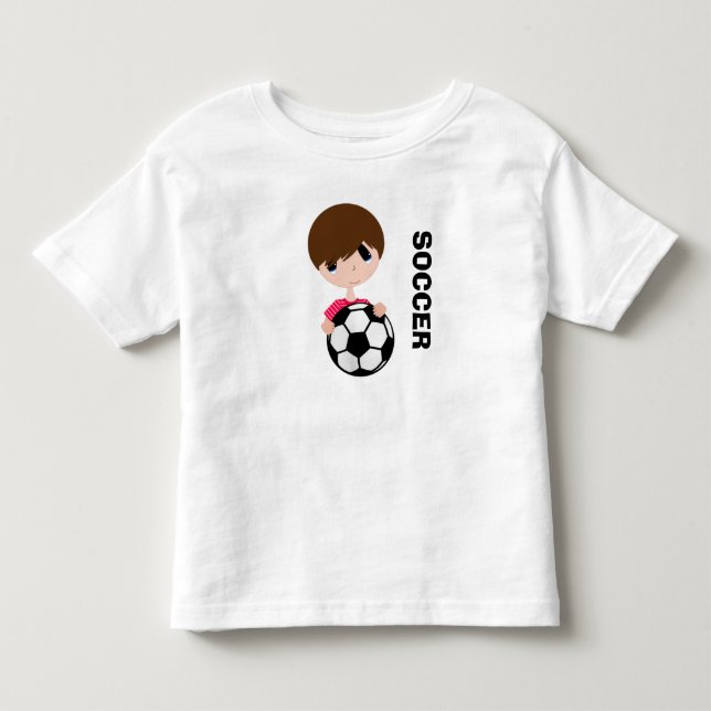 SOCKER! Småbarn Bra Jersey T-Shirt (Framsida)