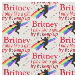 SOCKER STAR-PERSONLIG FABRIK TYG