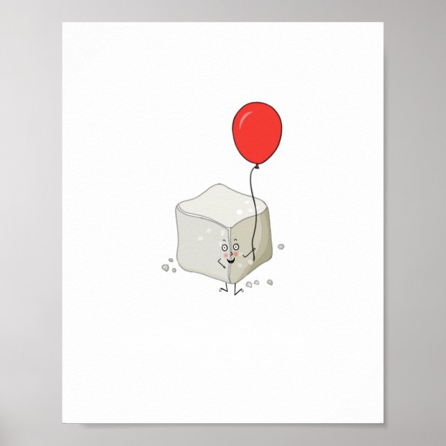 Socker tema, sockerbit poster (Framsidan)