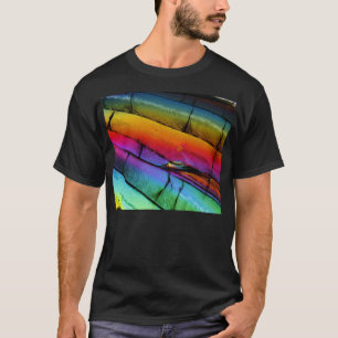 Socker under ett mikroskop t shirt