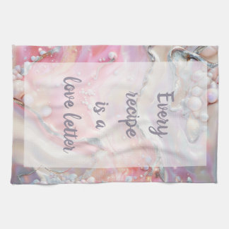 Socker - Vitt Kökshandduk