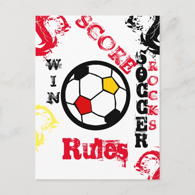 SOCKER VYKORT (Framsida)