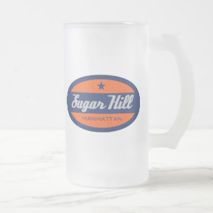 Sockerbacke Frostat Ölglas