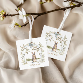 Sockerbagge Kanin Baby Shower Tack så mycket Gåvor Etiketter