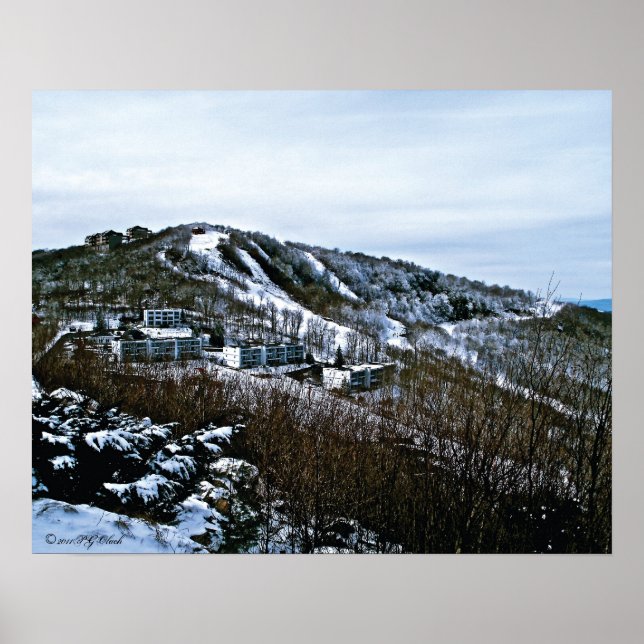 Sockerberget, North Carolina Poster (Framsidan)