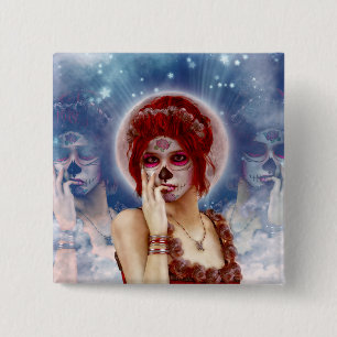 Sockerdocka day of the dead knapp