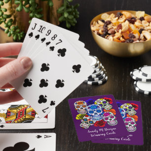 SockerDöskallar Färgfull Ro Cinco Alla själar Casinokort