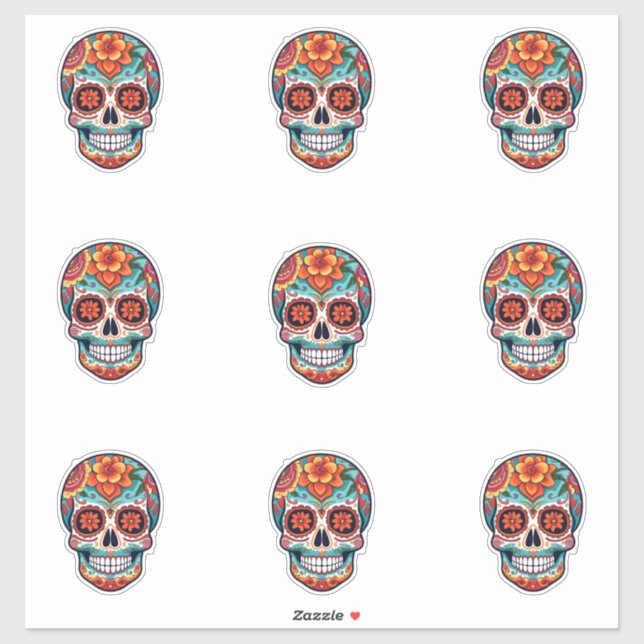 SockerDöskallar Klistermärken (Ark)