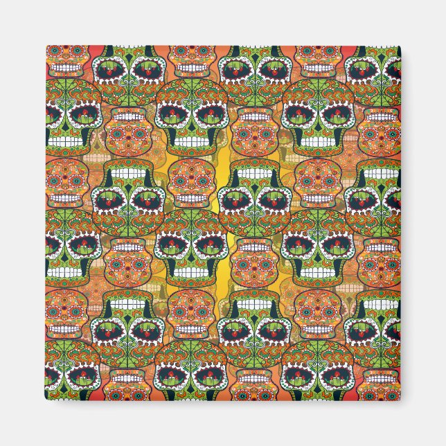 SockerDöskallar Magnet (Framsidan)