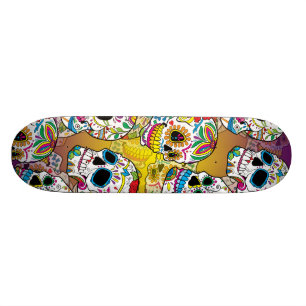 SockerDöskallar Mini Skateboard Bräda 18,5 Cm