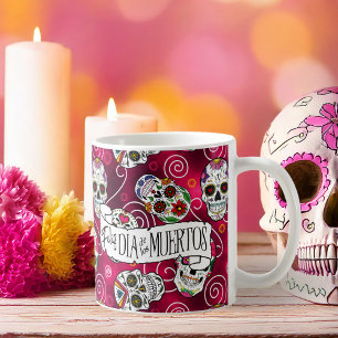 SockerDöskallar och Swirls Ro Red ID725 Kaffemugg
