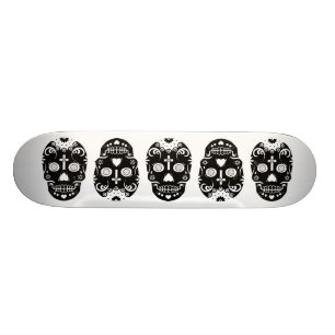 sockerdöskallar skateboard bräda 21,5 cm