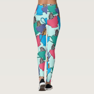 Sockergeléer i Tea Kopp är färgbildade Leggings