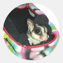 Sockerglider med hatt