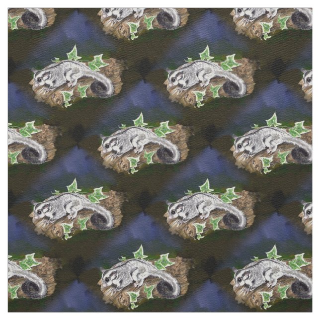 Sockerglidflygplan joey. tyg (Provkarta)