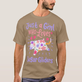 Sockerglimmer Sugar Glider Älskare T Shirt